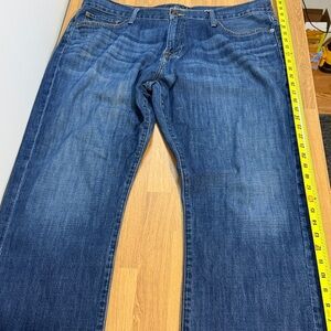 Lucky Brand 221 Original Boot Dark Blue Boot Cut Jeans